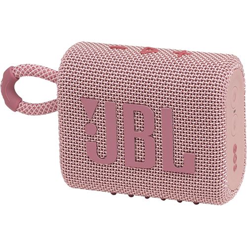 Coluna Portátil Bluetooth JBL GO 3 - Cor-de-Rosa on Sale