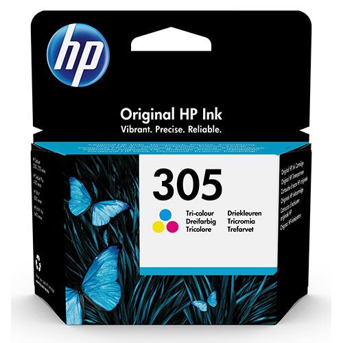 Tinteiro HP 305 (3YM60AE) - Tri-color -  Elegível para o HP Instant Ink Online now