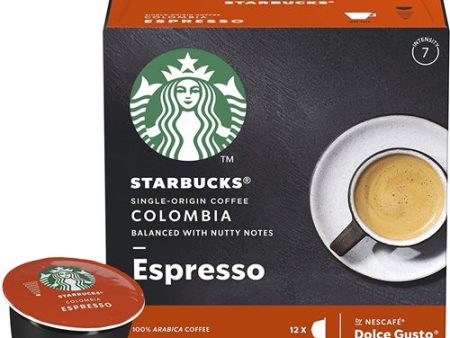 Cápsulas Café Starbucks Colombia by Nescafé Dolce Gusto Online now