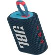 Coluna Portátil Bluetooth JBL GO 3 - Azul | Coral Online