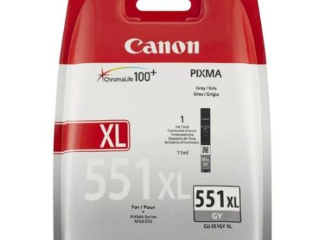 Tinteiro Canon CLI-551XL Cinzento Hot on Sale