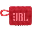 Coluna Portátil Bluetooth JBL GO 3 - Vermelho Discount