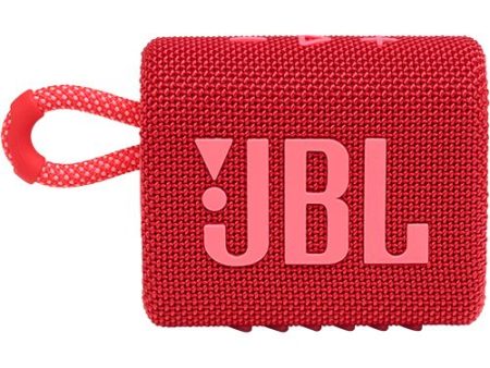 Coluna Portátil Bluetooth JBL GO 3 - Vermelho Discount