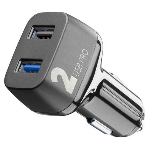 Carregador Isqueiro Cellularline 2xUSB Pro 36W Online now