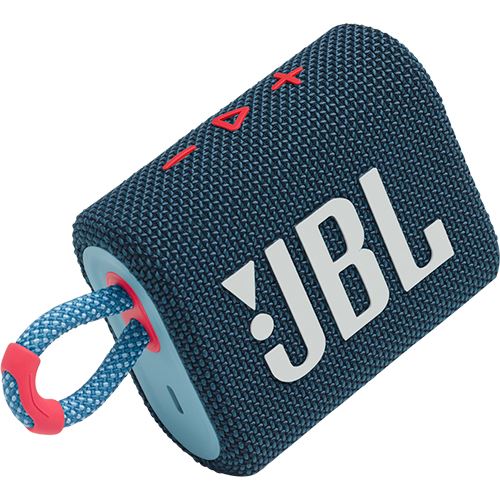 Coluna Portátil Bluetooth JBL GO 3 - Azul | Coral Online