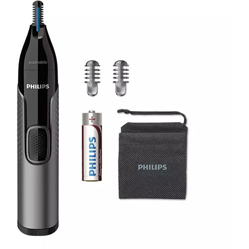 Aparador Corporal Philips NT3650 16 Nose Trimmer Series 3000 - Cinzento Fashion