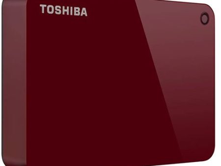 Disco Externo Toshiba Canvio Advance - 2TB - Vermelho Online Sale