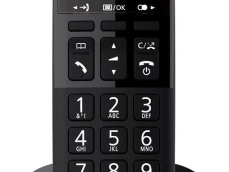 Telefone sem Fios Panasonic DECT KX-TGB610 Preto Discount