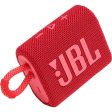 Coluna Portátil Bluetooth JBL GO 3 - Vermelho Discount