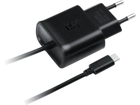 Carregador ISY IWC-7000 USB-C 3A Preto Sale