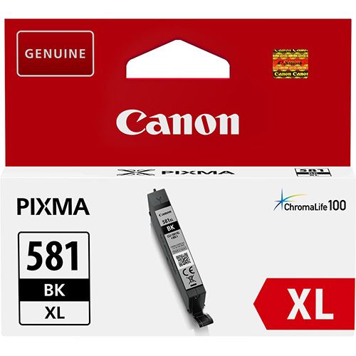 Tinteiro Canon CLI-581XL - Preto Supply