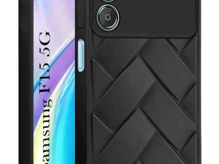 For Samsung Galaxy F15 5G Back Cover Case (Wave Texture Design | Bumper and Camera Protection | Slim Soft Touch) Online Sale