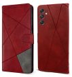 For Samsung Galaxy M34 5G  Flip Cover Case (Professional Dual Stitch Leather Elegant Finish) For Cheap