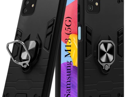 For Samsung Galaxy M13 5G Back Cover Case (Shockproof Polycarbonate Layer Hybrid Armor) Online