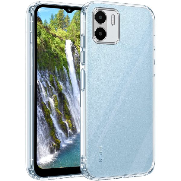 For Xiaomi Redmi A1 2022  Back Cover Case (Silicone Crystal Clear | Pure Camera Protection | Soft and Flexible for Charger and Headphone sockets | Shockproof Bumpers) Hot on Sale