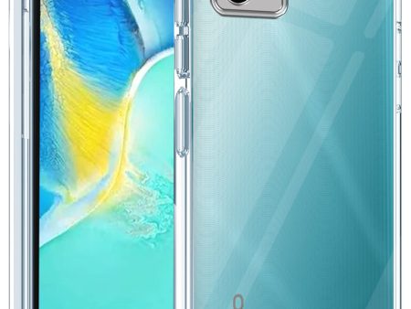 For Vivo Y15s (2021) | Y15A 2021 Back Cover Case (Silicone Crystal Clear | Pure Camera Protection | Soft and Flexible for Charger and Headphone sockets | Shockproof Bumpers) Online now