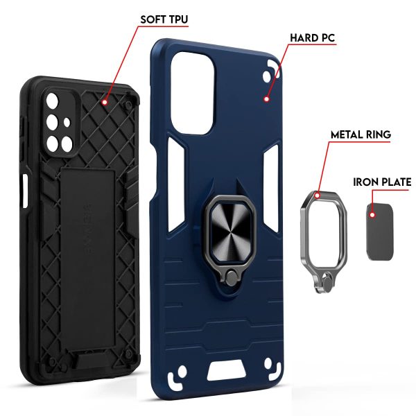 For Vivo Y58 5G Back Cover Case (Shockproof Polycarbonate Dual Layer Hybrid Armor) Sale