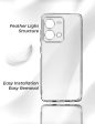 For Vivo Y35 Back Cover Case (Silicone Crystal Clear | Pure Camera Protection | Soft and Flexible for Charger and Headphone sockets | Shockproof Bumpers) Sale