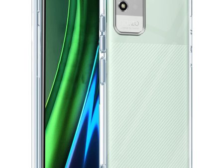 For Realme Narzo 50i  Back Cover Case (Silicone Crystal Clear | Pure Camera Protection | Soft and Flexible for Charger and Headphone sockets | Shockproof Bumpers) Online