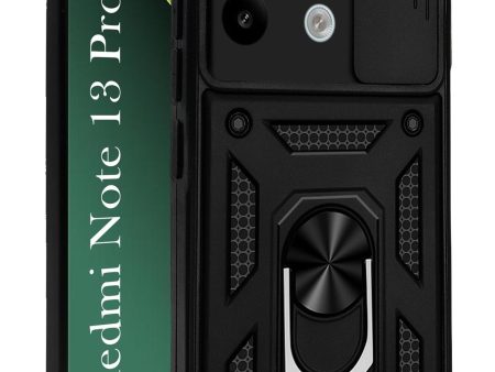 For Redmi Note 13 Pro Back Cover Case (Hybrid Dual Armor Polycarbonate) For Sale