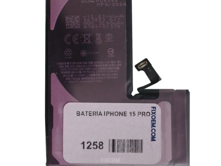 Bateria Iphone 15 Pro A3011 Supply